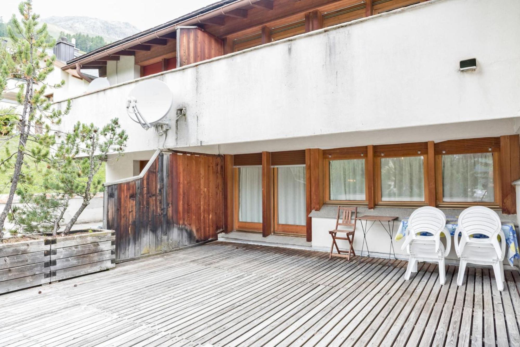 Ferienwohnung Chesa Sarvit - Celerina Celerina/Schlarigna Exterior foto
